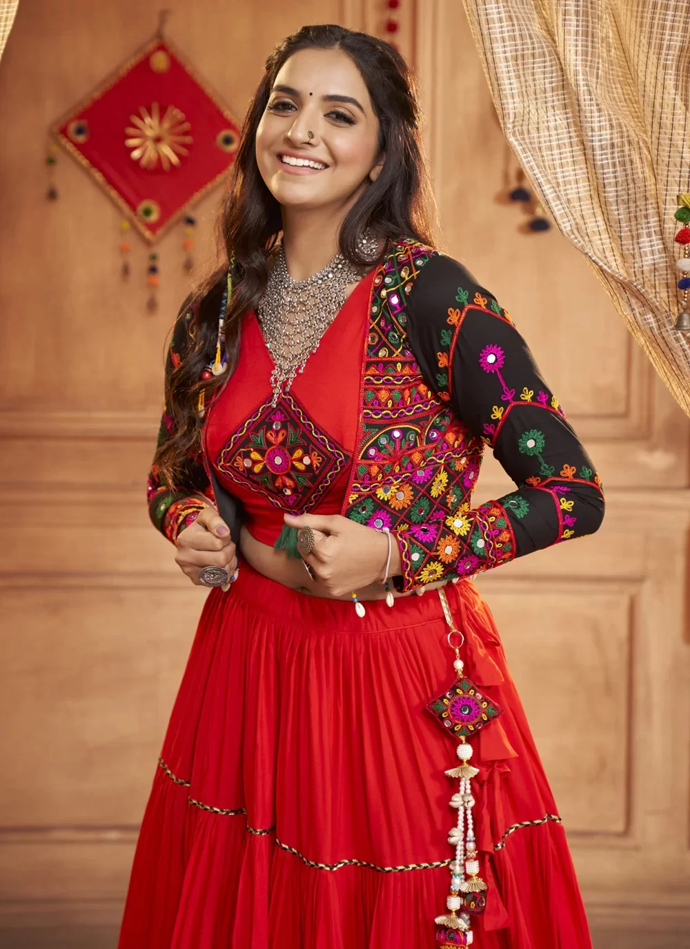 Red Chaniya Choli